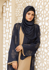 Hijabi.Pk Deep indigo Abaya